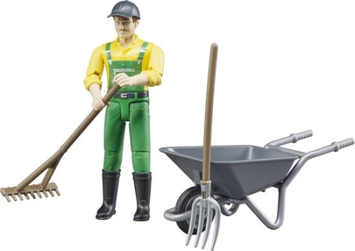 Bruder Farmer with accessories